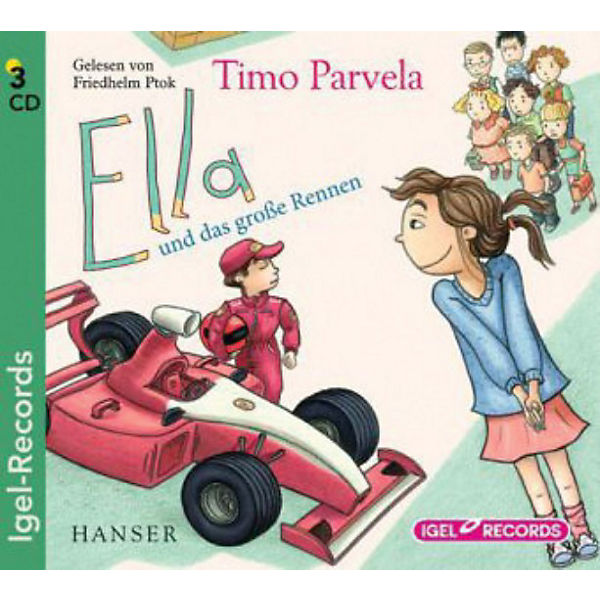 Ella und das große Rennen, 3 Audio-CDs