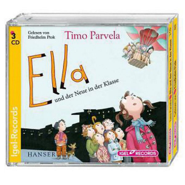 Ella und der Neue in der Klasse, 3 Audio-CDs