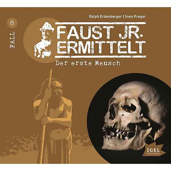 Faust Jr. Die Wissensdetektei: Der erste Mensch, 1 Audio-CD