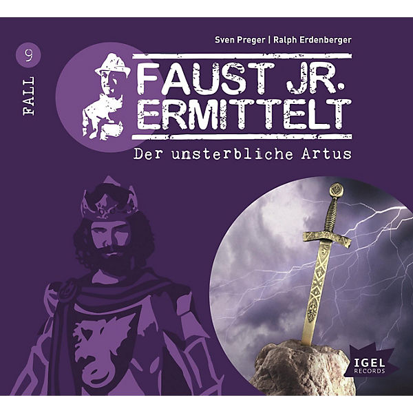 Faust Jr. Die Wissensdetektei: Der unsterbliche Artus, 1 Audio-CD