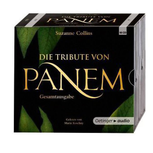 Die Tribute von Panem 1-3, 18 Audio-CDs