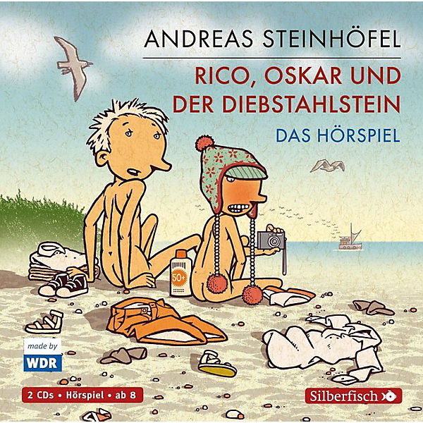 Rico, Oskar und der Diebstahlstein - Das Hörspiel, 2 Audio-CDs