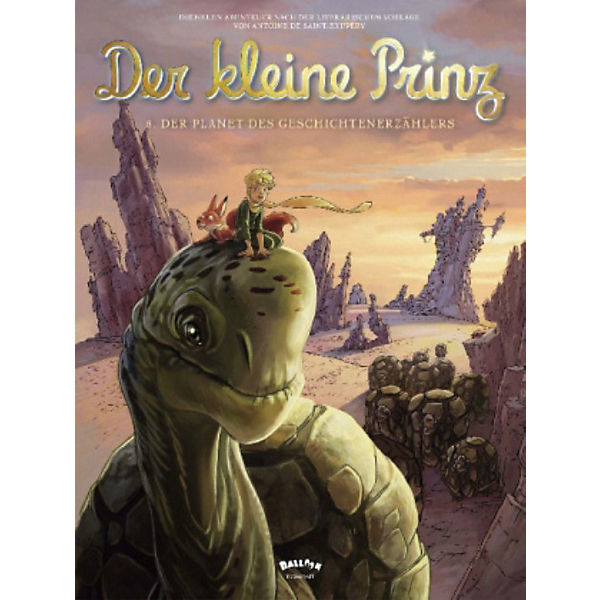 Der kleine Prinz, Comic: Der Planet des Geschichtenerzählers