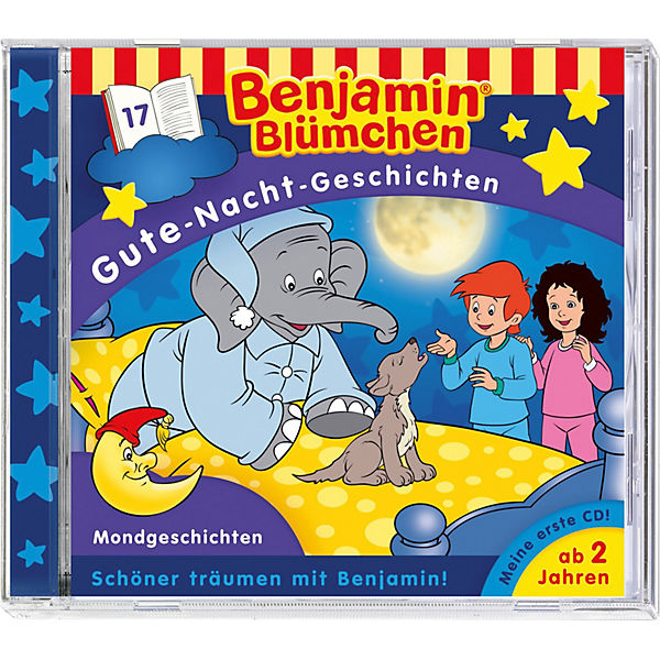 CD Benjamin Blümchen Gute-Nacht-Geschichten 17 - Mondgeschichten