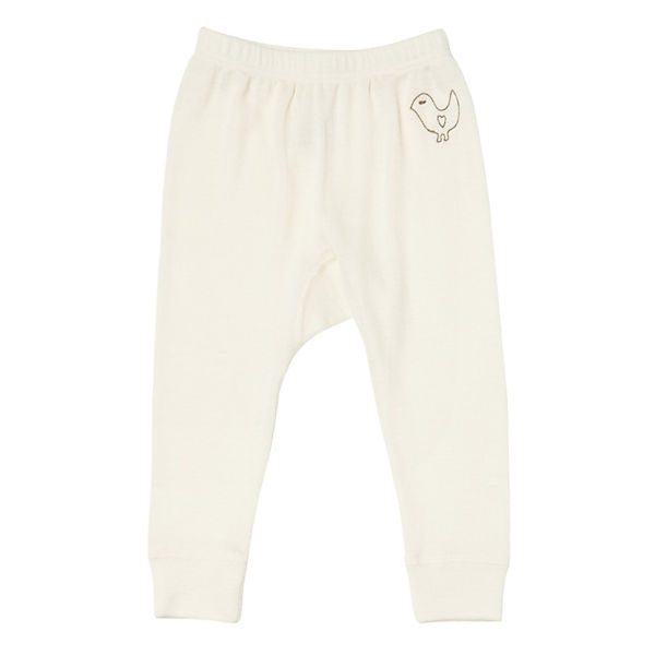 LIVING CRAFTS Baby Unterhose lang Wolle/Seide