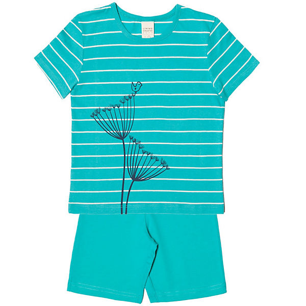 LIVING CRAFTS Pyjama für Mädchen Organic Cotton