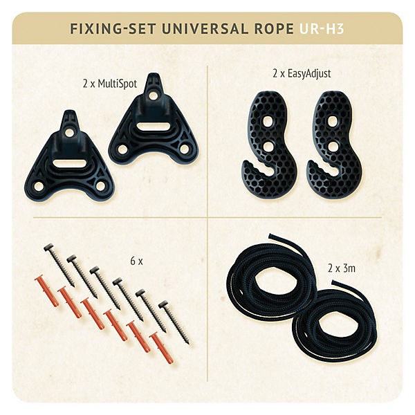 Befestigungsset Universal Rope