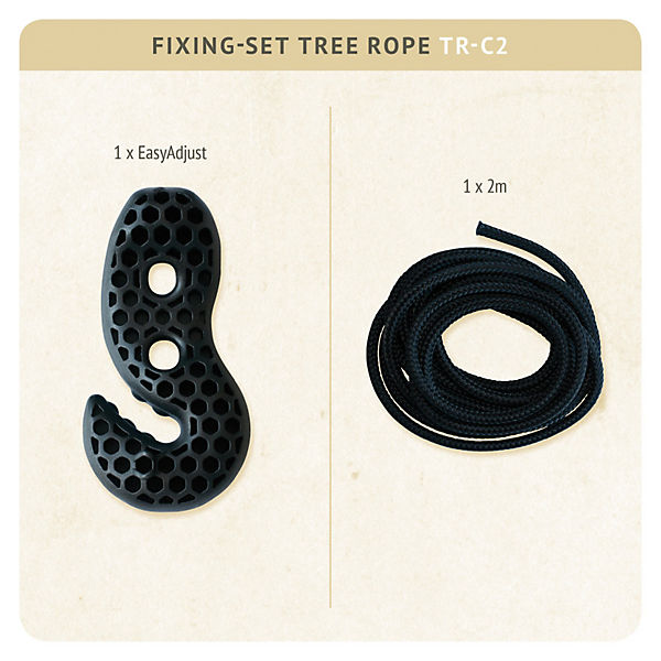 Befestigungsset Tree Rope, bis 160 kg