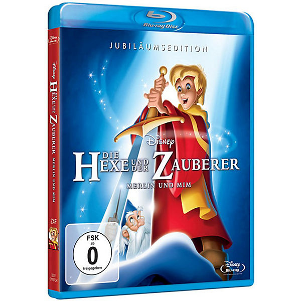 BLU-RAY Disney's - Die Hexe und der Zauberer