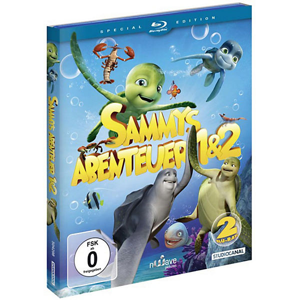 BLU-RAY Sammys Abenteuer 1 & 2