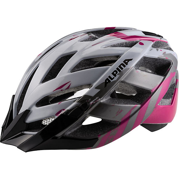 ALPINA Fahrradhelm Panoma pearlwhite-magenta