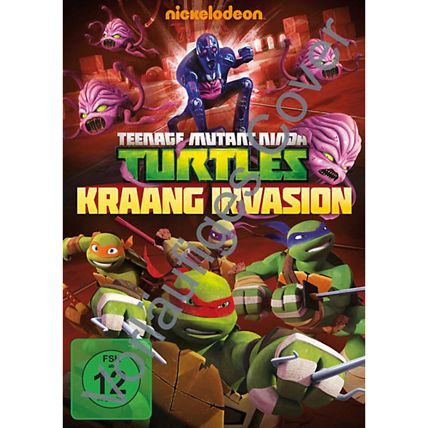 DVD Teenage Mutant Ninja Turtles - Kraang Invasion