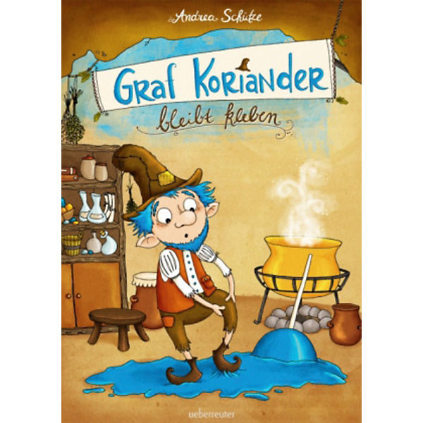 Graf Koriander bleibt kleben