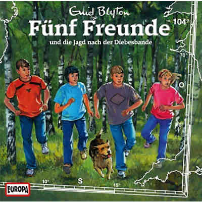 CD Fünf Freunde 104 - und die Jagd nach der Diebesbande