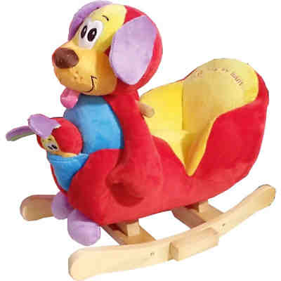 2 in 1 Schaukelhund "Wuffy" inkl. Handpuppe