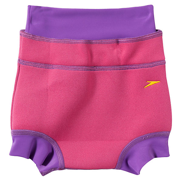 SPEEDO Baby Windel-Badehose mit UV-Schutz, pink