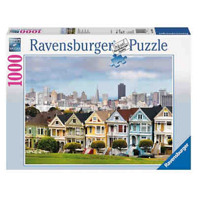 Painted Ladies, San Fancisco - 1000 Teile