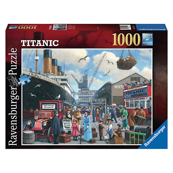 Jungfernfahrt der Titanic, 1000 Teile