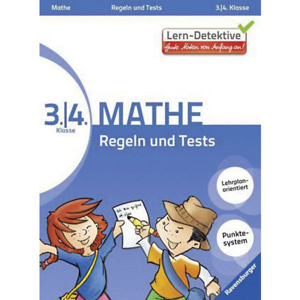 Lern-Detektive: Regeln und Tests (Mathe 3./4. Klasse)