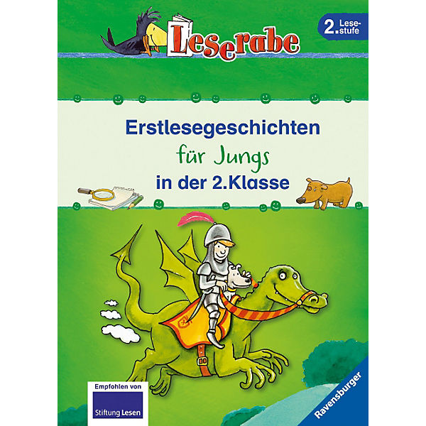 Leserabe: Erstlesegeschichten für Jungs in der 2. Klasse, Sammelband