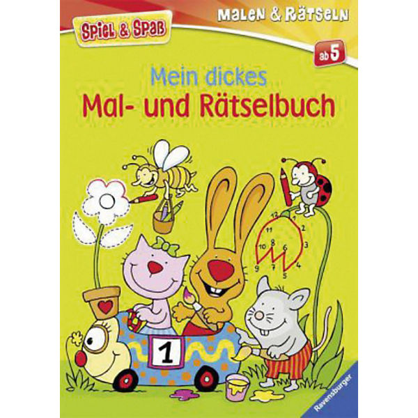 Mein dickes Mal- und Rätselbuch, Sammelband