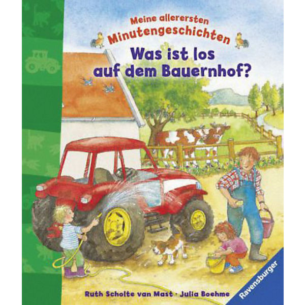 Meine allerersten Minutengeschichten: Was ist los auf dem Bauernhof?