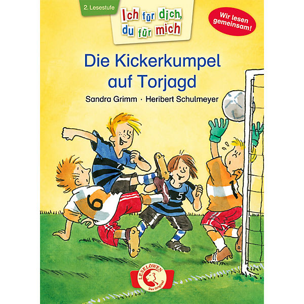 Ich für dich, du für mich: Die Kickerkumpel auf Torjagd, 2. Lesestufe