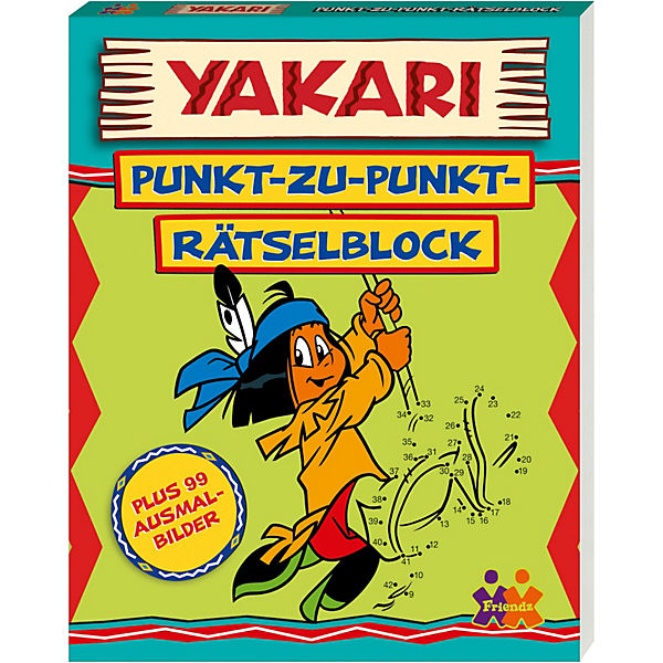 Yakari: Punkt-zu-Punkt Rätselblock