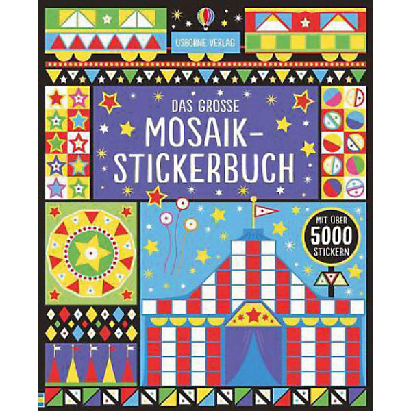 Das große Mosaik-Stickerbuch