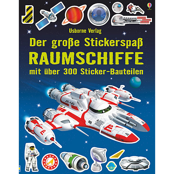 Der große Stickerspaß: Raumschiffe