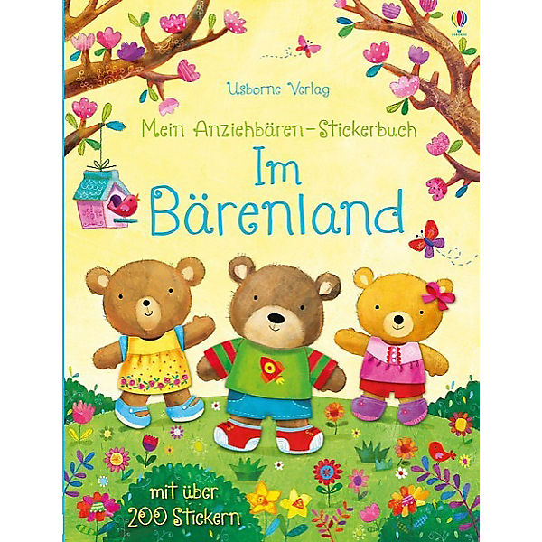 Mein Anziehbären-Stickerbuch: Im Bärenland
