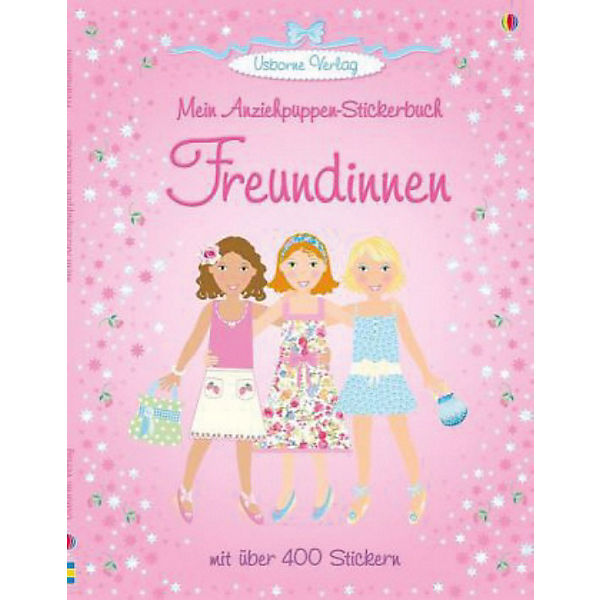 Mein Anziehpuppen-Stickerbuch: Freundinnen