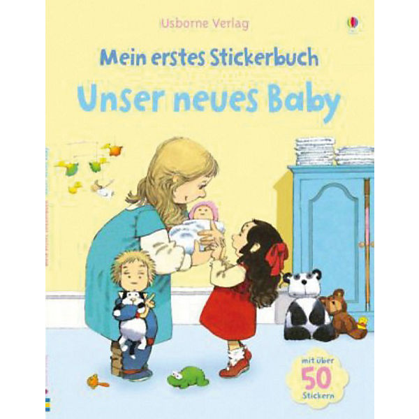 Mein erstes Stickerbuch: Unser neues Baby