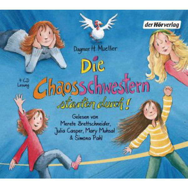 Die Chaosschwestern starten durch!, 4 Audio-CDs