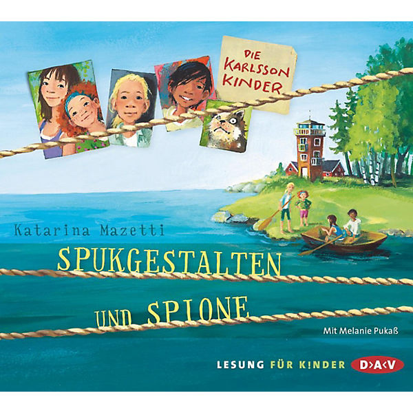 Die Karlsson-Kinder: Spukgestalten und Spione, Folge 1, 2 Audio-CDs
