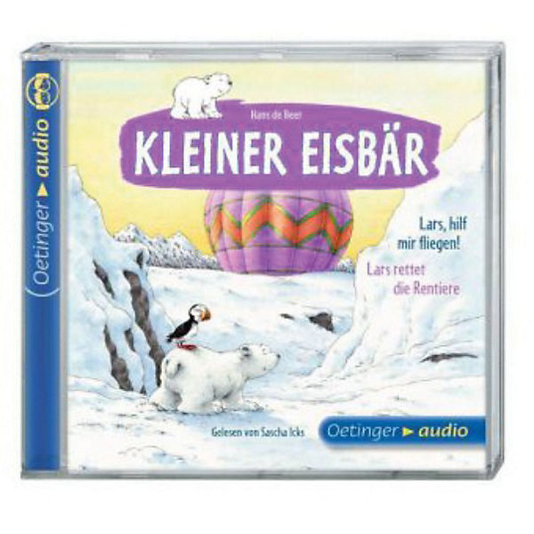Kleiner Eisbär: Lars, hilf mir fliegen! / Lars rettet die Rentiere, 1 Audio-CD