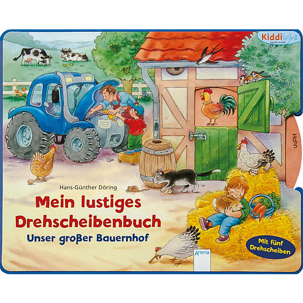 Mein lustiges Drehscheiben-Buch: Unser großer Bauernhof
