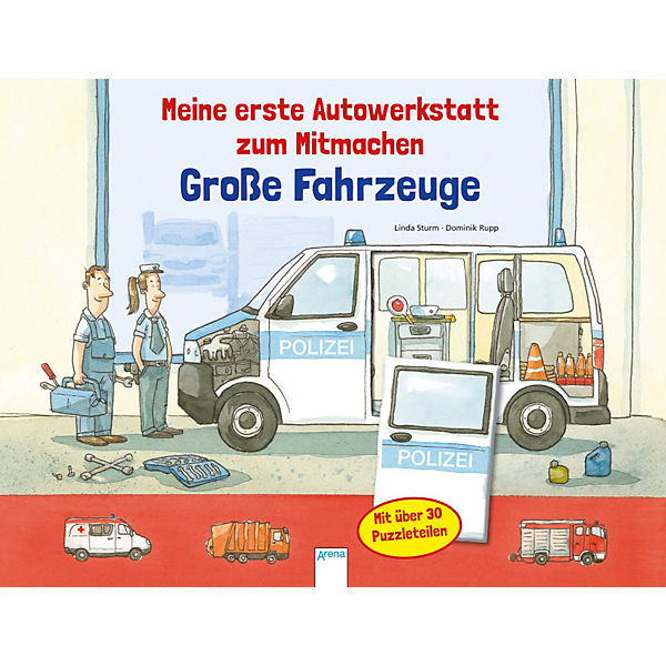 Meine erste Autowerkstatt zum Mitmachen: Große Fahrzeuge