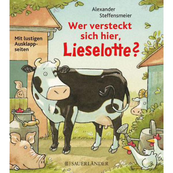 Wer versteckt sich hier, Lieselotte?