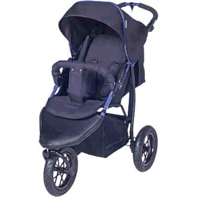 Jogger Joggy S mit Schlummerverdeck, schwarz-blau