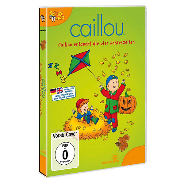 DVD Caillou entdeckt die vier Jahreszeiten