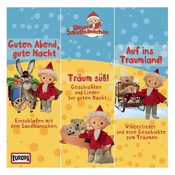 CD Unser Sandmännchen 02 - 3er Box (Folge 4/5/6)