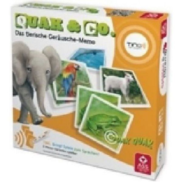 TING-Quak & Co.-Das tierische Geräusche Memo (Kinderspiel)