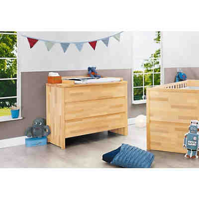 Wickelkommode breit FAGUS, FSC®-zertifizierte Buche vollmassiv, geölt 2