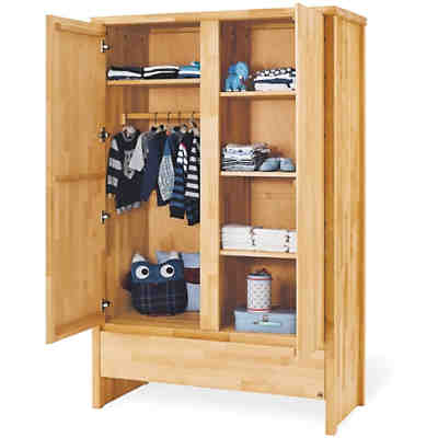 Kleiderschrank FAGUS, 2-türig, FSC®-zertifizierte Buche vollmassiv, geölt 2