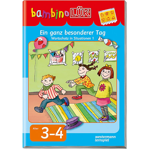 bambino LÜK: Ein besonderer Tag: Wörter im Kontext 1