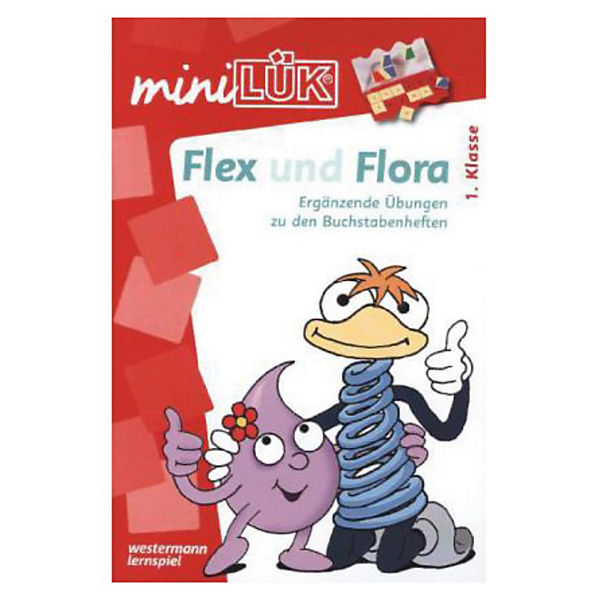 mini LÜK: Flex und Flora: Ergänzende Übungen zur Fibel, Übungsheft