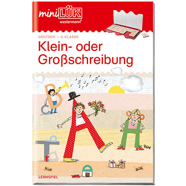 mini LÜK: Klein- oder Großschreibung: Rechtschreibung ab Klasse 3, Übungsheft