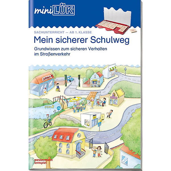 mini LÜK: Mein sicherer Schulweg: Grundwissen zum sicheren Verhalten im Straßenverkehr, Übungsheft