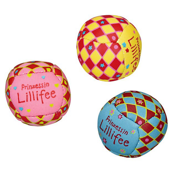 Neopren Mini-Bälle Prinzessin Lillifee, 3 Stück